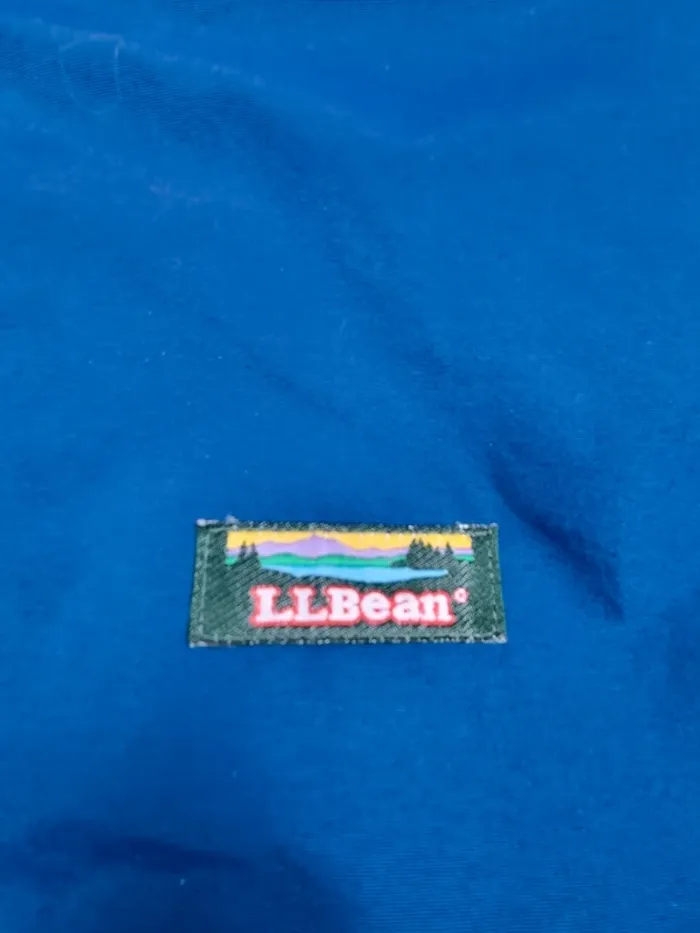 Doudoune bleu L.L. Bean – Taille M Homme (mesures en photos) - photo numéro 6