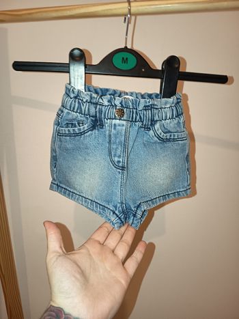 Short en jeans