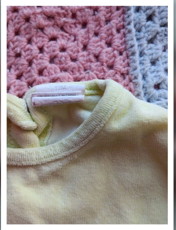 Pyjama velours 1 an - photo numéro 3