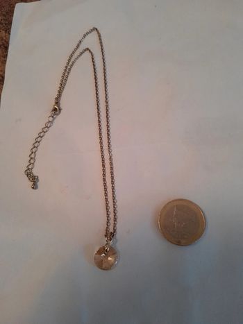 Magnifique collier avec cristal swarovski neuf