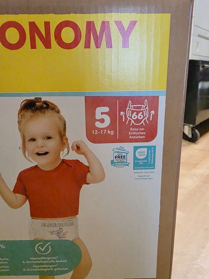 2 cartons pampers harmonie pants T5 - photo numéro 2