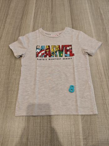 Tee-shirt Vertbaudet Marvel 8 ans