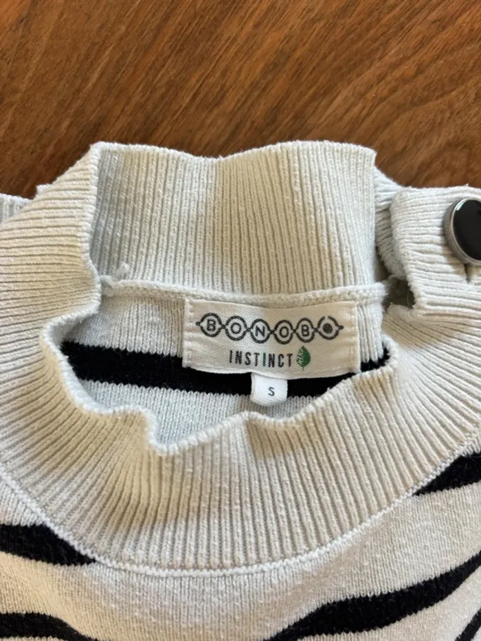 Pull marinière Bonobo - photo numéro 5