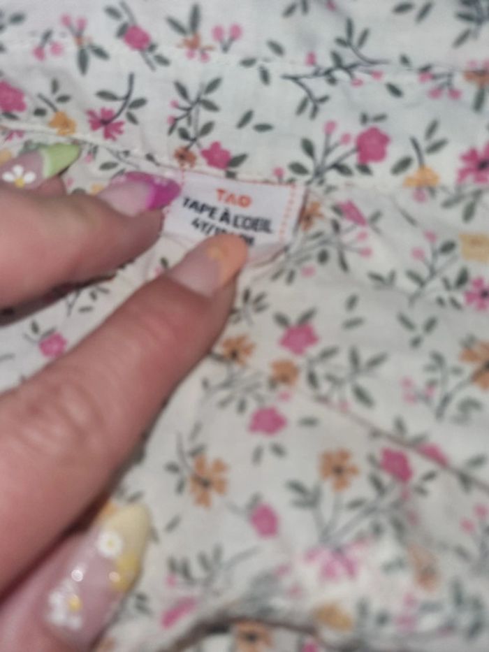 Blouse tape a l'œil 4 ans - photo numéro 3