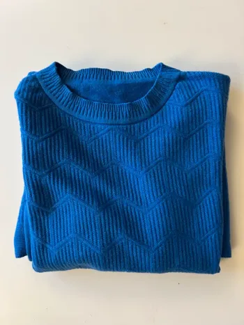 Robe pull bleu neuve