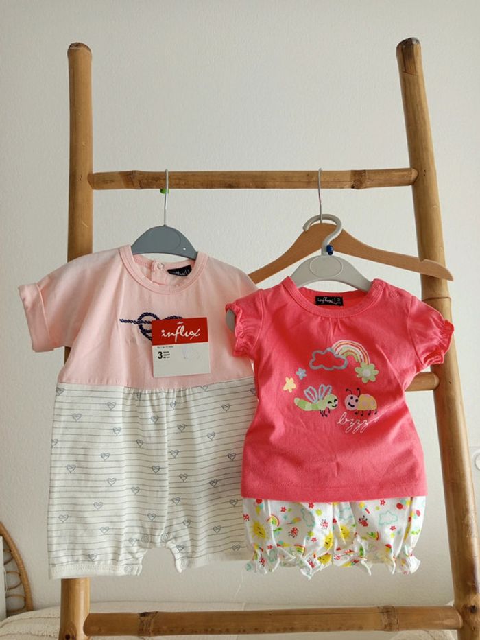 Lot bébé fille 3 mois neuf