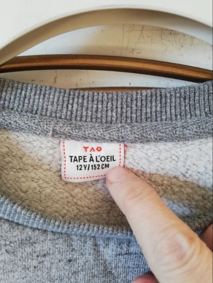 Sweat Tape à l'œil T12 ans - photo numéro 4