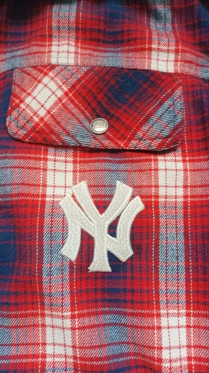 Veste doublée matelassé baseball Yankees de New York - Taille S - photo numéro 5