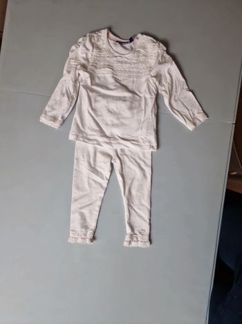 Ensemble  leggings + tee-shirt manches longues