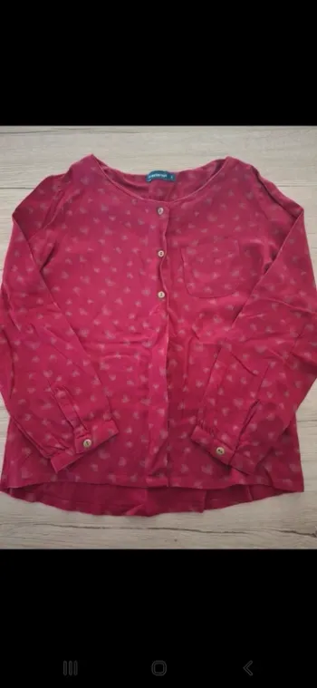 Blouse in extenso 8 ans
