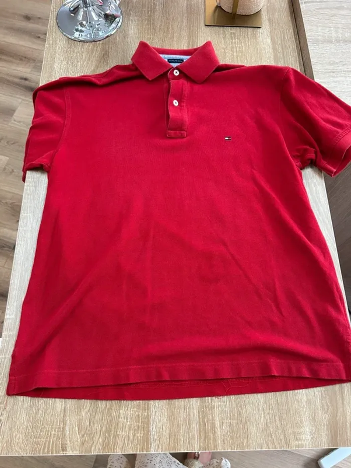T-shirt homme polo homme tommy Hilfiger taille S - photo numéro 3