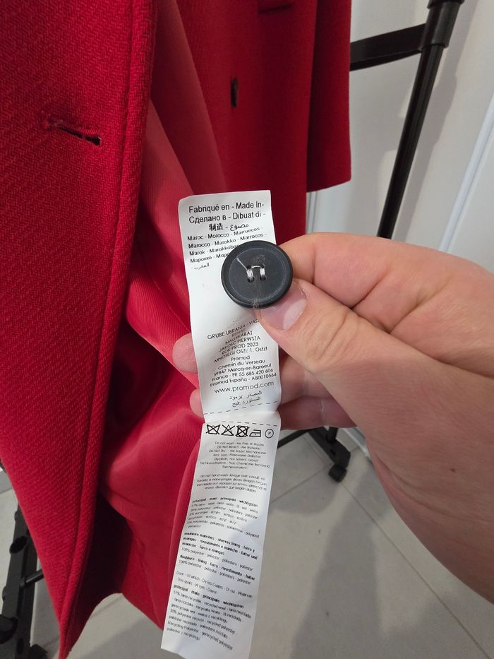 Manteau long Promod Neuf avec étiquette - photo numéro 4