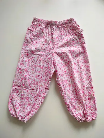Pantalons fleurs Bout'chou 24mois