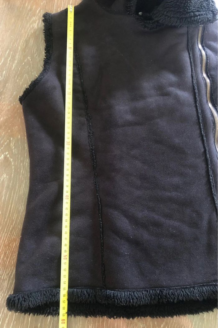 134 - Veste fourrée sans manches - photo numéro 5