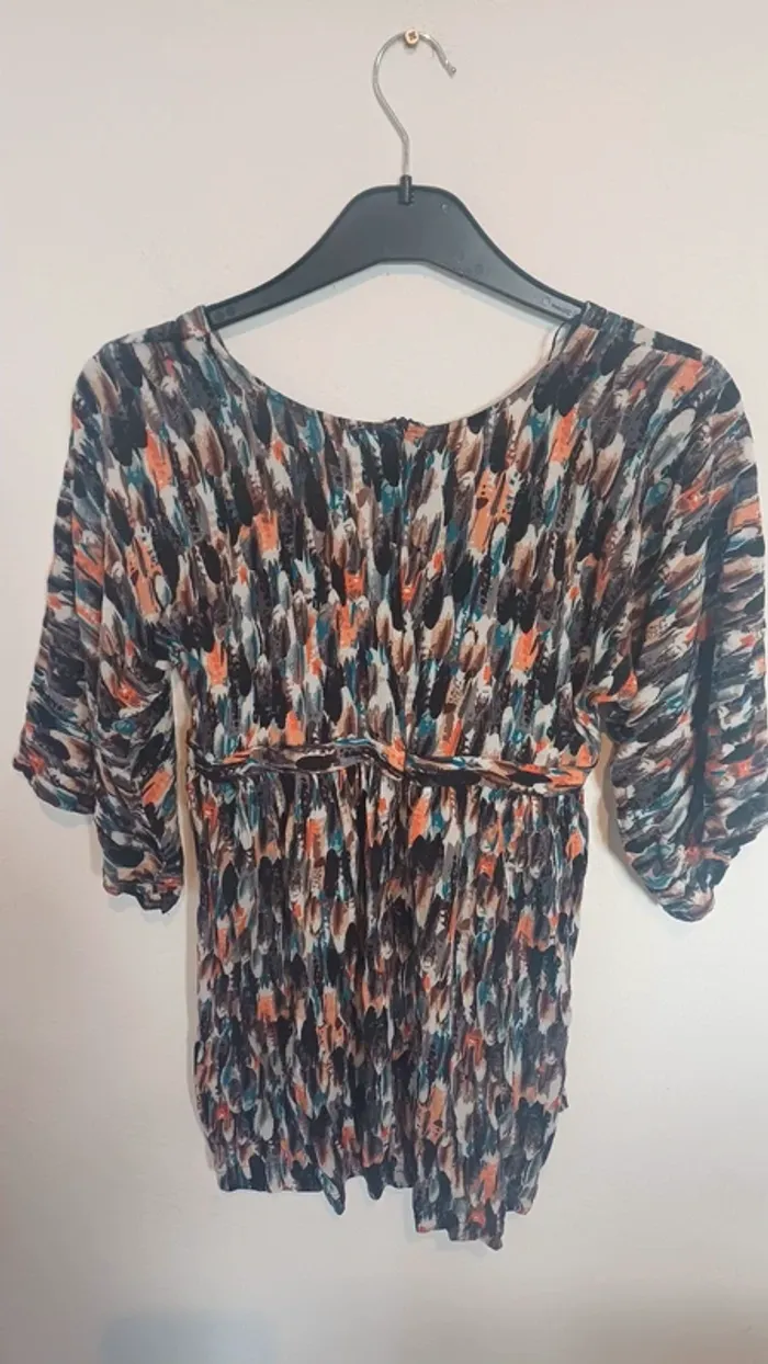 Blouse volant zara - Taille S - photo numéro 3
