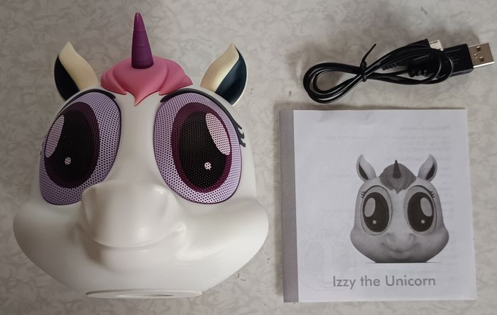 Enceinte Mini Haut Parleur Portable Maison Izzy the unicorn speakers - photo numéro 4