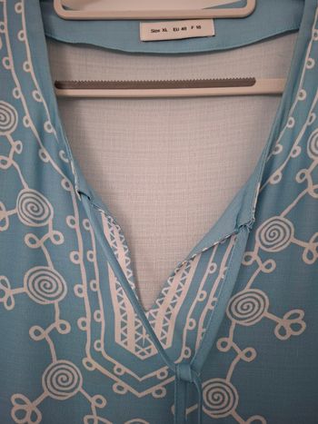 Robe bleue