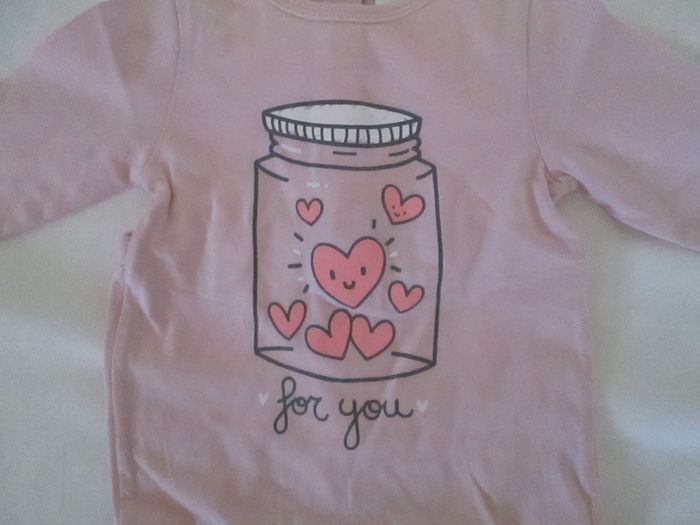 Pyjama coton rose - photo numéro 2