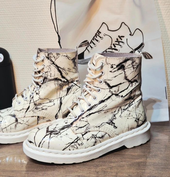Dr. Martens bottines appelé pascal patent marble _ taille 38 - photo numéro 10