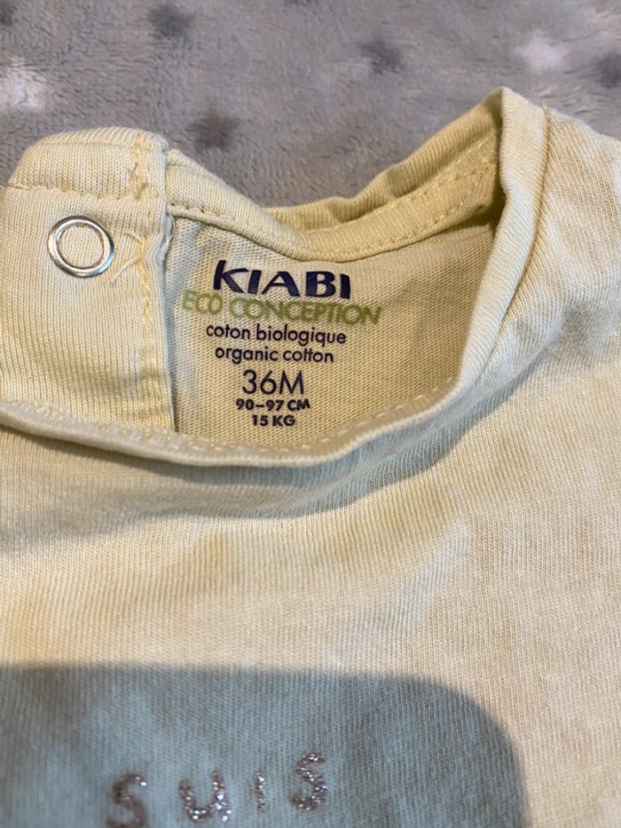 T-shirt Kiabi 36 mois - photo numéro 4