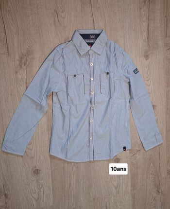 Chemise ML LeeCooper 10ans TBE comme Neuve
