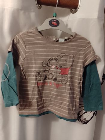 Tee-shirt Winnie l'ourson 18 mois 