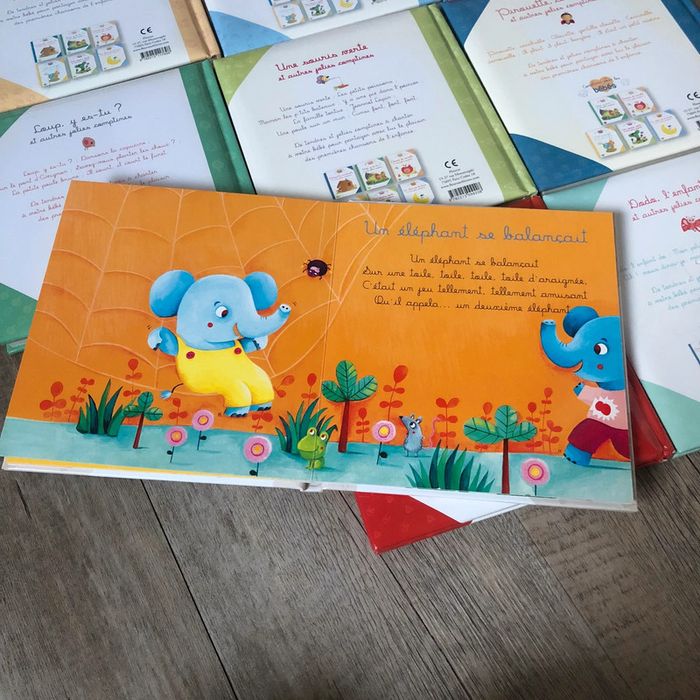Lot 9 livres comptines pour les bébés fleurus - photo numéro 3