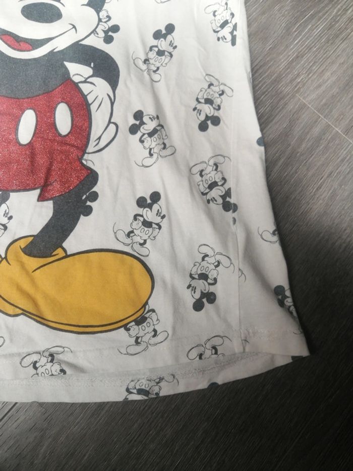Tee shirt manche courte Mickey 10A - photo numéro 5
