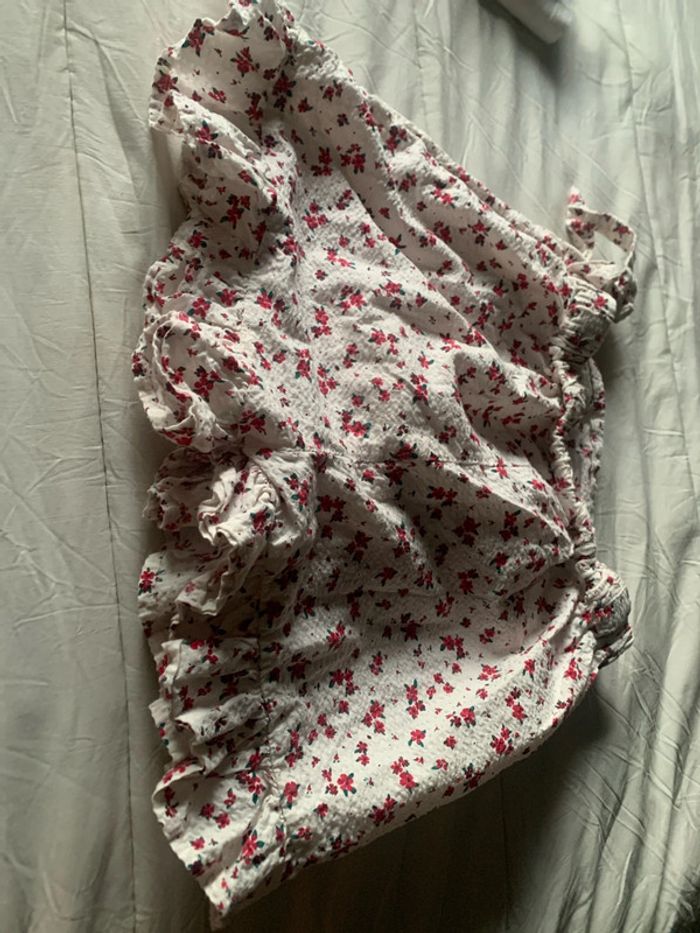 Jupe short fleuri - photo numéro 5