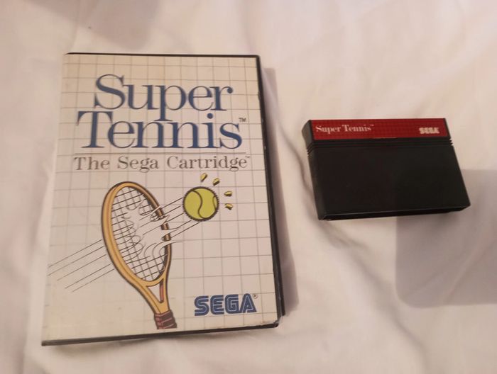 Jeu sega master system super tennis
