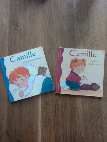 Lot 2 livres Camille