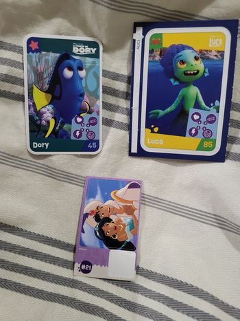 Cartes Disney jouons, rêvons Auchan 2024