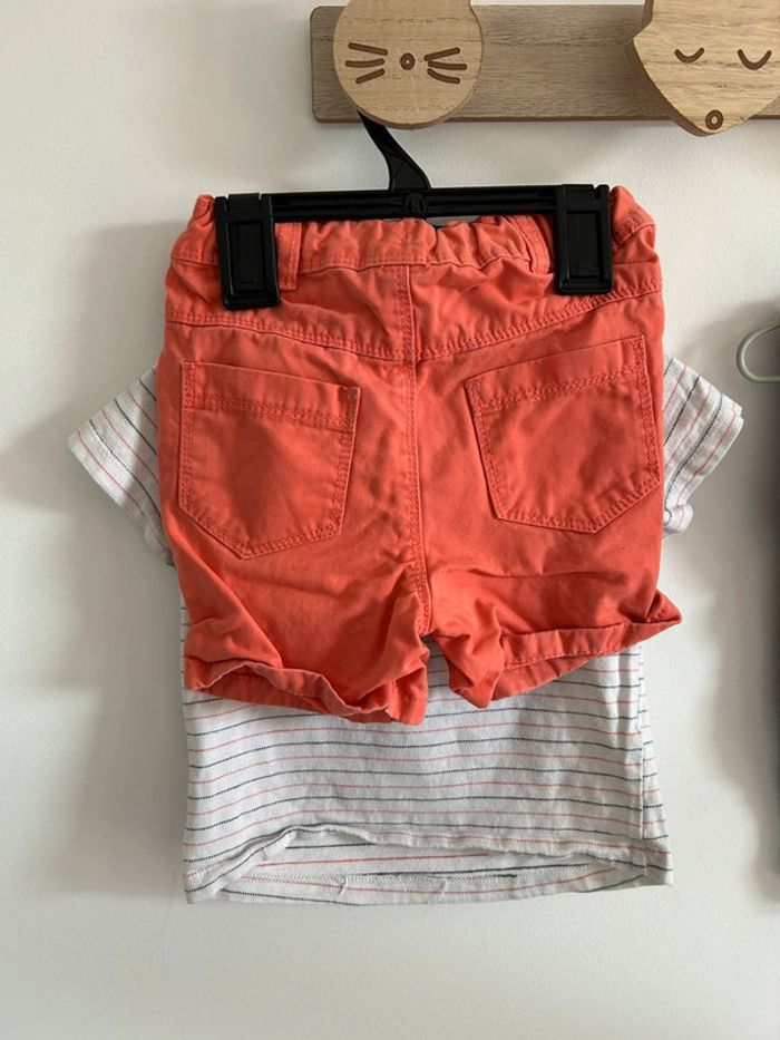 Ensemble t-shirt,débardeur et short - photo numéro 5