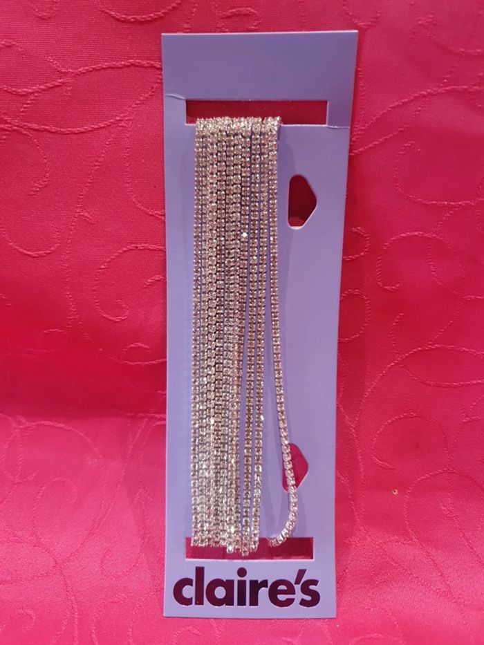 Collier ras de cou strass