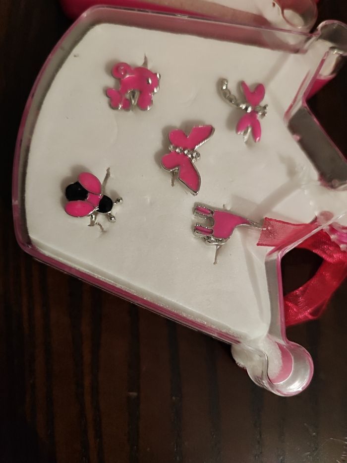 Lot de 10 bagues enfants filles - photo numéro 3