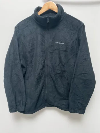 Columbia Black Polaire Fleece Mens Size L