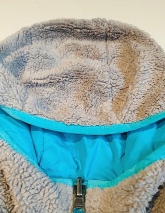 Polaire The North Face réversible 10/12 ans , bleu/gris - photo numéro 8