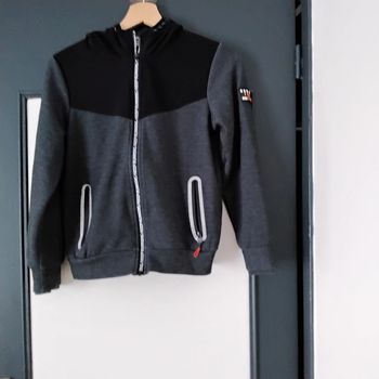 Veste zippée à capuche garçon 12 ans Pegase