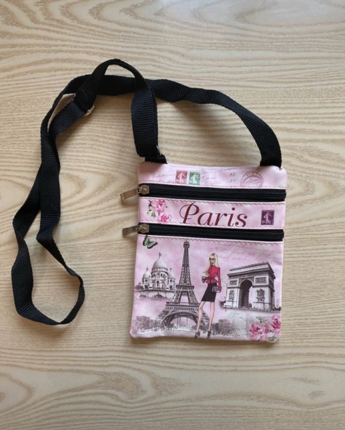 Sac bandoulière Paris 17,5x15 cm