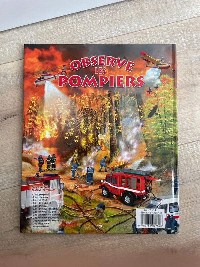 Livre Observe les pompiers et trouvent l’intrus - photo numéro 2