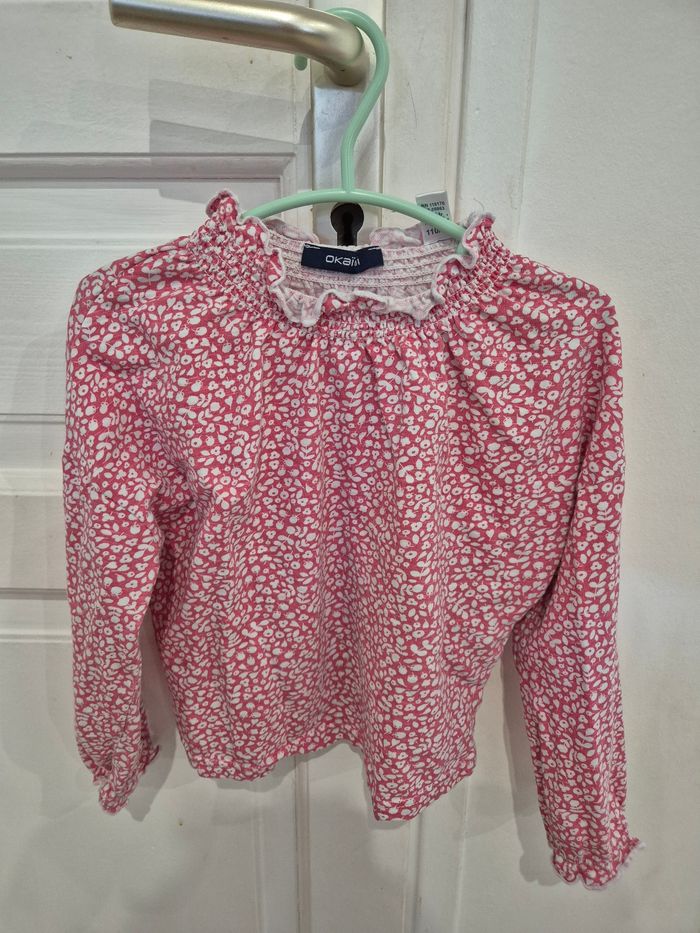 Lot de 9 tee shirt manches longues 4 ans (diverses marques) - photo numéro 2