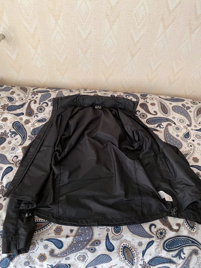 Superbe belle veste coupe vent noire Emporio Armani taille L - photo numéro 16