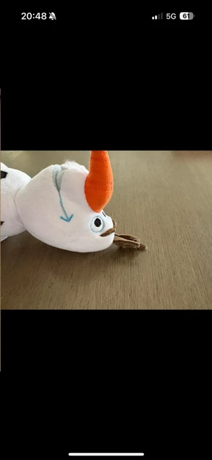 Peluche Disney Olaf Reine des neiges - photo numéro 5