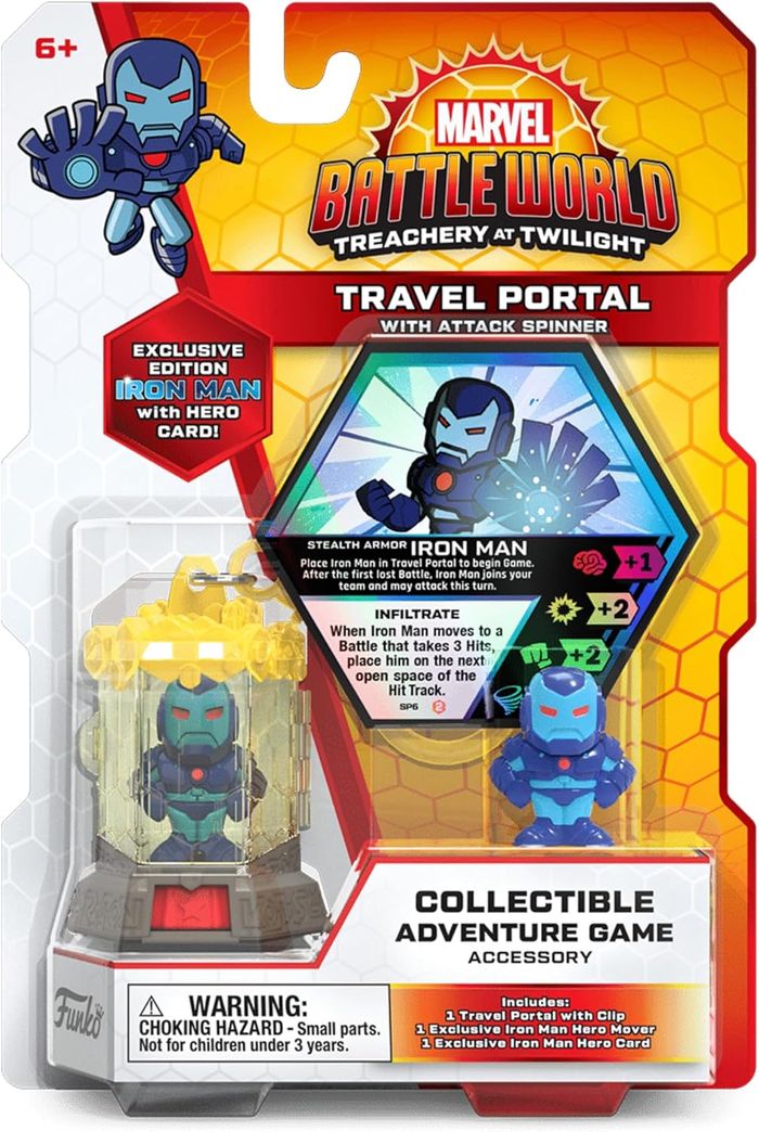 Figurine battle world iron man 56298