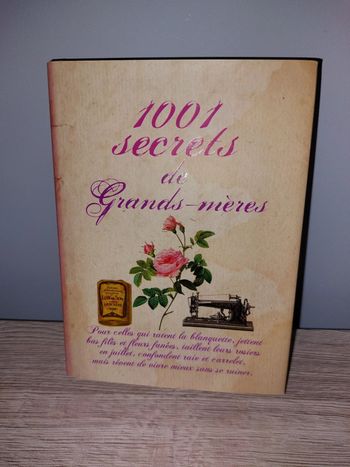 Livre 1001 secrets de grands-mères