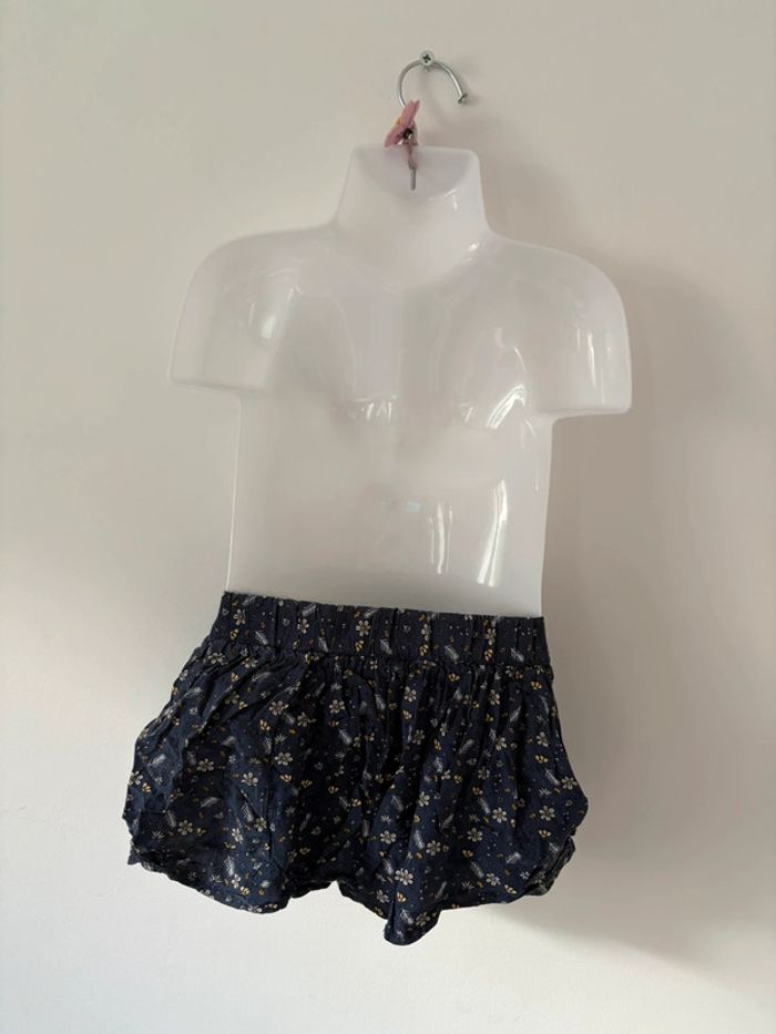🌸 Jupe ELDYS – Taille 3 ans – Motif fleurs & feuilles – Très bon état 🌿 - photo numéro 2