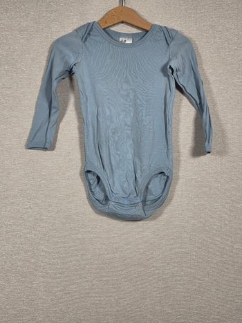Bodie manche longue bleu H&M 86 cm 