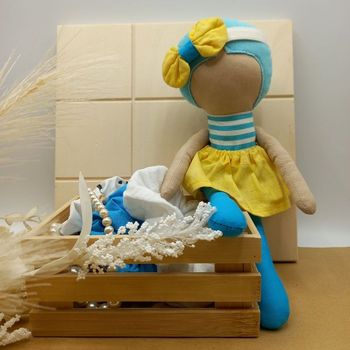 Poupée bio Unique  - Décoration de Chambre pour Petite Fille - Cadeau Idéal pour Anniversaire