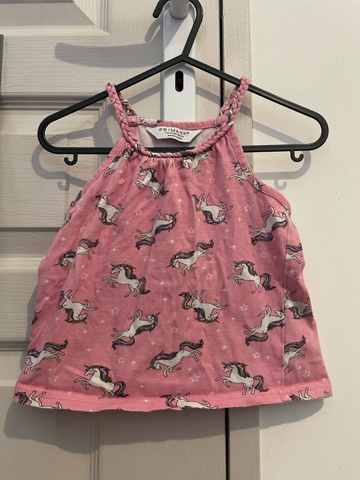 T-shirt licorne fille - 2 ans