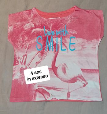 T-shirt 4 ans